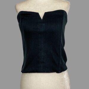 ❤️ SP ❤️ NWT Anthro Bustier Top Corset Sexy Cleavage Tube Top Petite